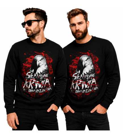 BLUZA SIŁA PŁYNIE Z KRWIĄ